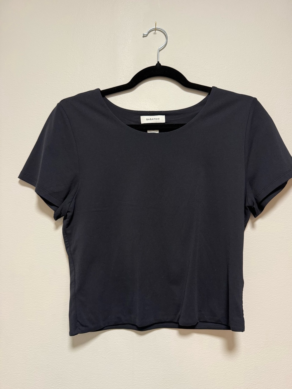 Aritzia/Babaton Black Short Sleeve